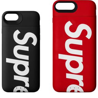 シュプリーム(Supreme)のsupreme iphone 8plus ケース 最安値 黒(iPhoneケース)