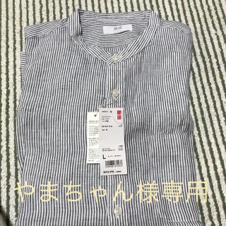 ユニクロ(UNIQLO)のプレミアムリネン 長袖シャツ&クルーネックTシャツ(シャツ)