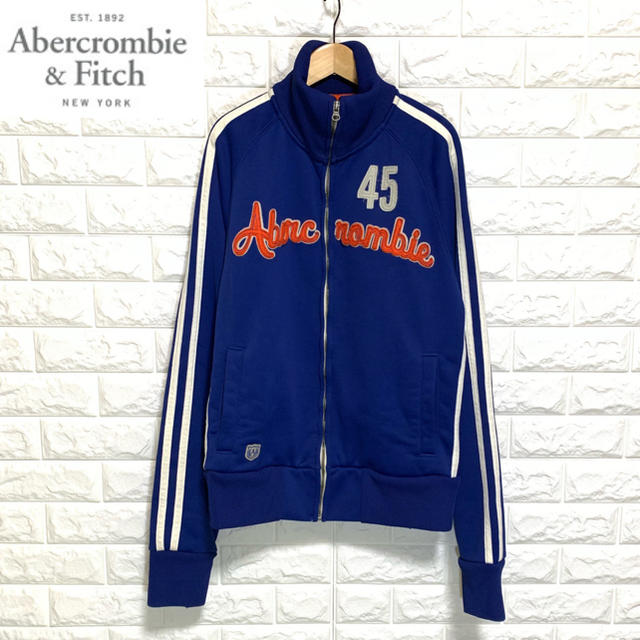 Abercrombie&Fitch(アバクロンビーアンドフィッチ)の【新品】ABERCROMBIE&FITCH  トラックジャケット メンズのトップス(ジャージ)の商品写真