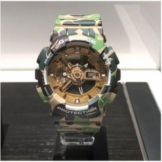 アベイシングエイプ(A BATHING APE)のA BATHING APE x G-SHOCK BAPE XXV MODEL(腕時計(デジタル))