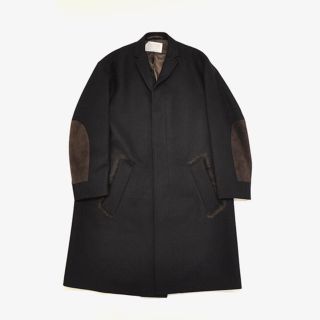 カラー(kolor)のkolor 18aw ラビットリアルファー コート 未使用(チェスターコート)