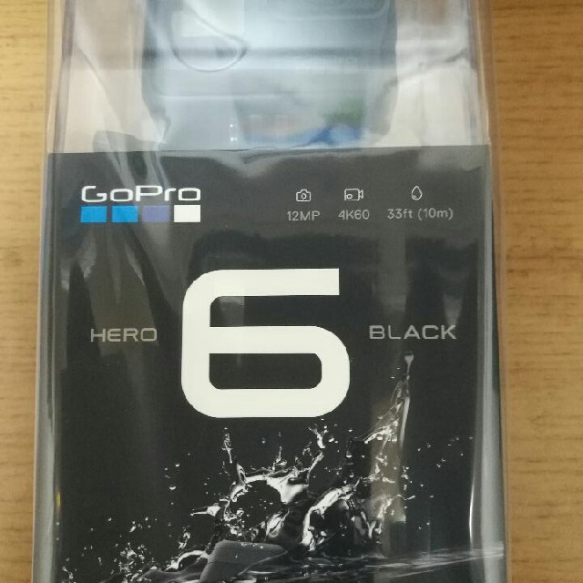 スマホ/家電/カメラGopro hero6 black 新品未開封