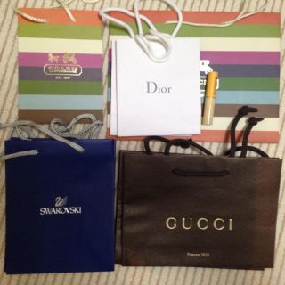 コーチ(COACH)のCOACH,GUCCI,Diorショプバ(ショップ袋)