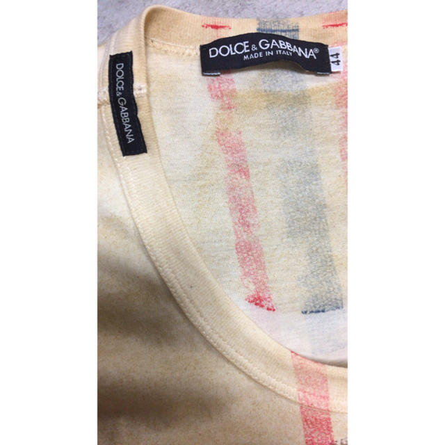 DOLCE&GABBANA(ドルチェアンドガッバーナ)の本物 ❤ ドルチェ&ガッバーナ tシャツ ディオールオム バルマンバレンシアガ メンズのトップス(Tシャツ/カットソー(半袖/袖なし))の商品写真