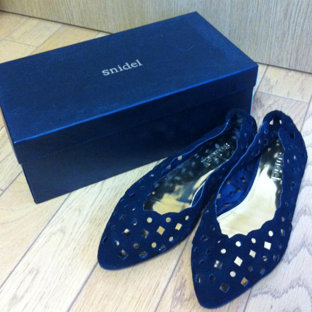 SNIDEL(スナイデル)のしあさんキープ*snidelフラットSH レディースの靴/シューズ(ハイヒール/パンプス)の商品写真