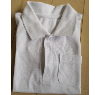ベルメゾン(ベルメゾン)のキッズポロシャツ白130cm(Tシャツ/カットソー)