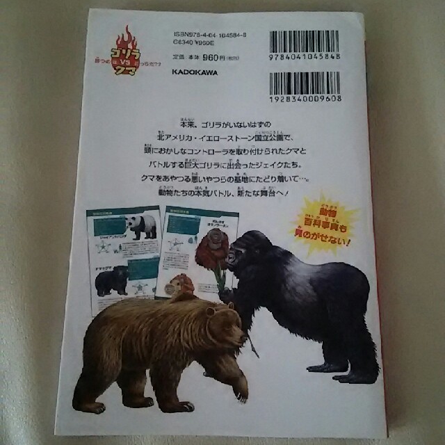 角川書店 どちらが強い ゴリラvsクマの通販 By Ichigo S Shop 100円で子供用マスク付けます カドカワショテンならラクマ