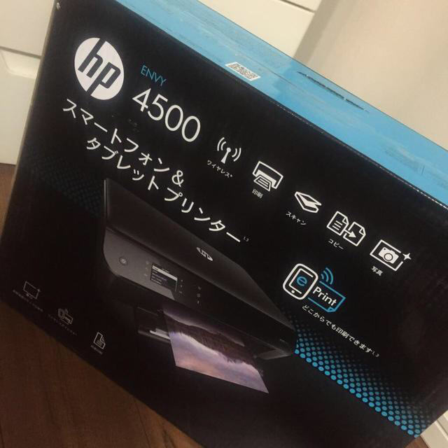 新品プリンター！HP ENVY4500