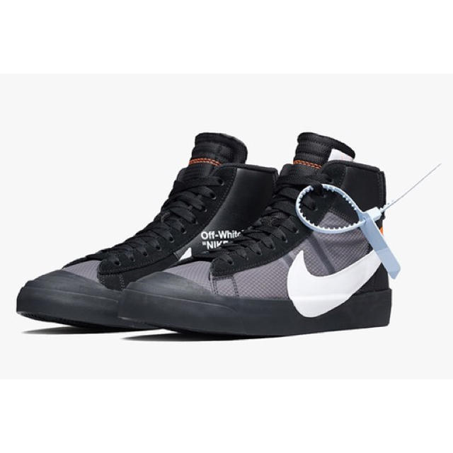 NIKE(ナイキ)の【本日発送可能】NIKE BLAZER MID×OFF WHITE 27cm メンズの靴/シューズ(スニーカー)の商品写真