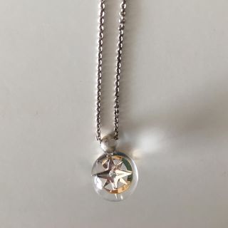 STAR JEWELRY 美品　アクリル　ネックレス　CLEAR COSMIC