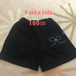 ハッカキッズ(hakka kids)のハッカキッズ 100 ショートパンツ hakka kids ブラック(パンツ/スパッツ)