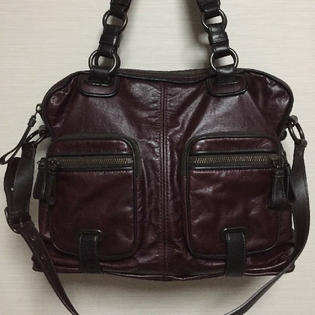 連休セール！極美品 コーチ coach レザー トート ショルダー バッグ