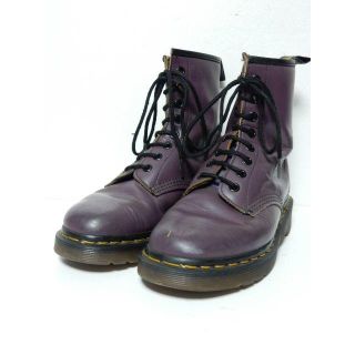 ドクターマーチン(Dr.Martens)の激レアカラー＆茶芯！英国製！美品！旧タグ！ドクターマーチン8ホールUK3(ブーツ)