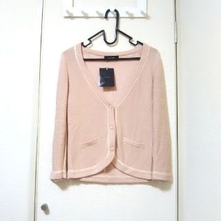 ジャスグリッティー(JUSGLITTY)の♡新品♡タグ付きジャスグリッティー ラメ入り スパンコール カーディガン ピンク(カーディガン)