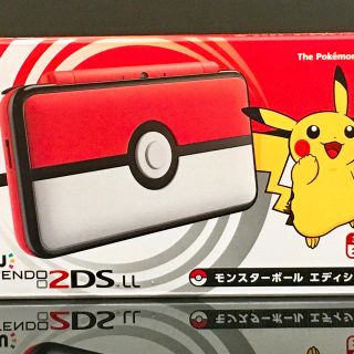 ニンテンドー2DS(ニンテンドー2DS)のニンテンドー 2DS LL モンスターボールエディション 新品(携帯用ゲーム機本体)