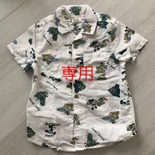 ザラキッズ(ZARA KIDS)のmalibu様専用☆zara baby ミッキー アロハシャツ disney(ブラウス)