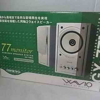 オンキヨー(ONKYO)のody様専用 ONKYO 77monitor GX-77M (W) (スピーカー)