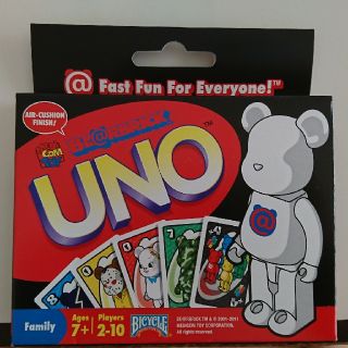 メディコムトイ(MEDICOM TOY)のUNO ウノ ベアブリック メディコムトイ ☆ 新品、未使用(トランプ/UNO)