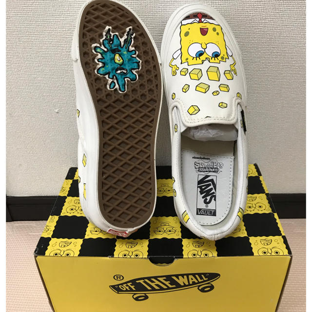 新品未使用VANS バンズ スリッポン スポンジボブ スニーカー