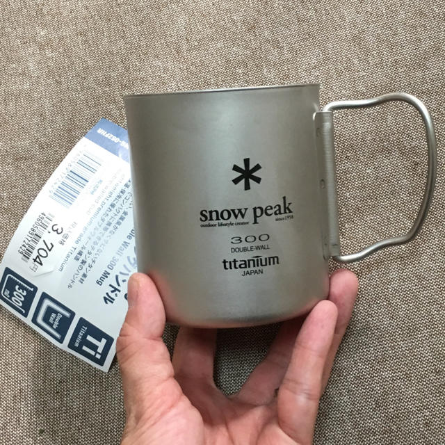 Snow Peak(スノーピーク)の新品！snow peak マグカップ スポーツ/アウトドアのアウトドア(食器)の商品写真