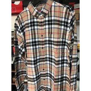 シュプリーム(Supreme)のTartan L/S Flannel Shirt tan(シャツ)