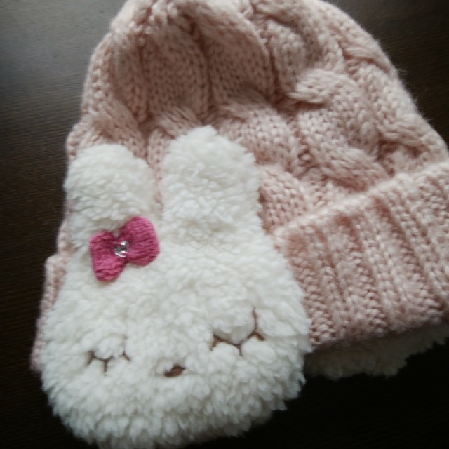 女児ニット帽新品knitplanner キッズ/ベビー/マタニティのこども用ファッション小物(帽子)の商品写真