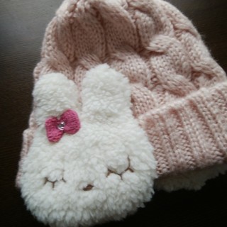 女児ニット帽新品knitplanner(帽子)