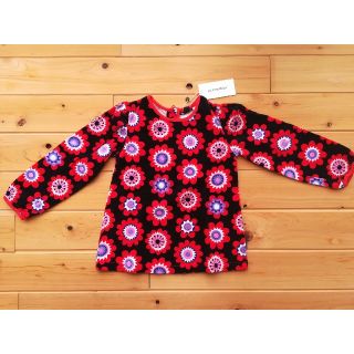 マリメッコ(marimekko)のマリメッコ　marimekko　6歳　女の子　長袖　花柄　服　キッズ　北欧(Tシャツ/カットソー)