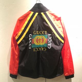 グッチ(Gucci)のGUCCI vintage logo nylon jacket(ナイロンジャケット)