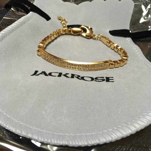 JACKROSE(ジャックローズ)のジャックローズ  ゴールドブレス レディースのアクセサリー(ブレスレット/バングル)の商品写真