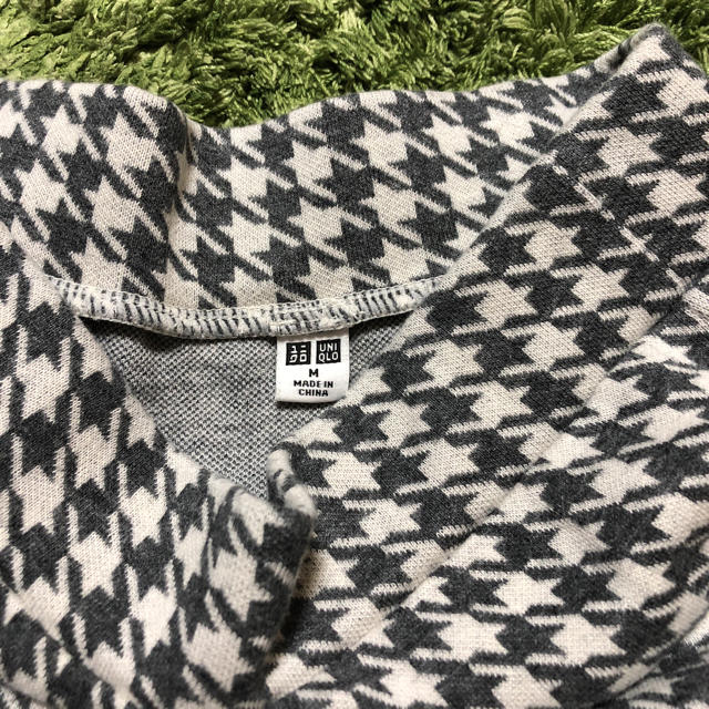 UNIQLO(ユニクロ)のスカート 千鳥 ユニクロ キッズ M 125〜135 キッズ/ベビー/マタニティのキッズ服女の子用(90cm~)(スカート)の商品写真