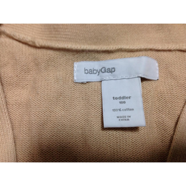 babyGAP(ベビーギャップ)のbaby Gap カーディガン 100cm キッズ/ベビー/マタニティのキッズ服女の子用(90cm~)(カーディガン)の商品写真