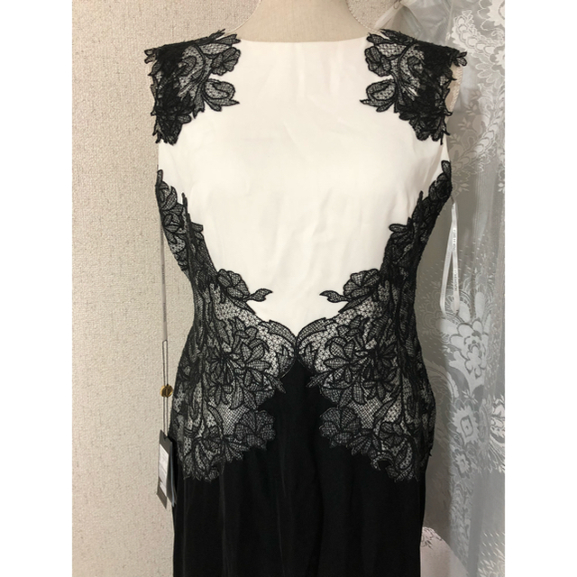 TADASHI SHOJI(タダシショウジ)の新品　大きいサイズ　Tadashi Shoji ロング　イブニングドレス レディースのワンピース(ロングワンピース/マキシワンピース)の商品写真