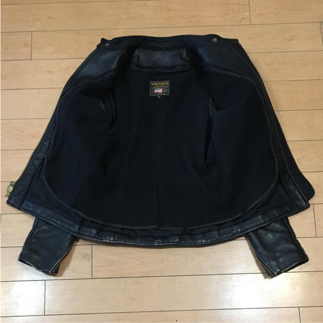 VANSON90s 米国製 vanson バンソン typeB シングル レザー ライダース