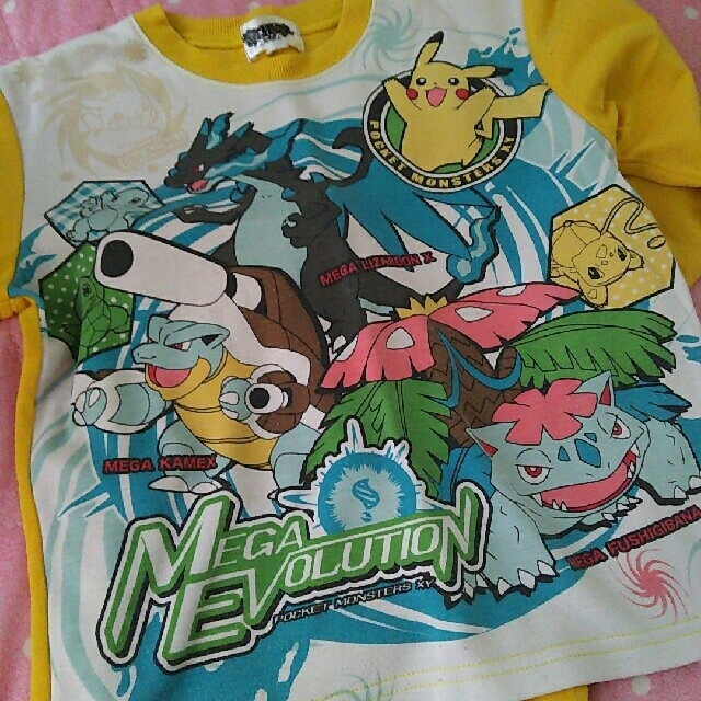 ポケモン(ポケモン)の【こまひめ様専用】ポケモン*パジャマ(イエロー)*SIZE:110 キッズ/ベビー/マタニティのキッズ服男の子用(90cm~)(パジャマ)の商品写真