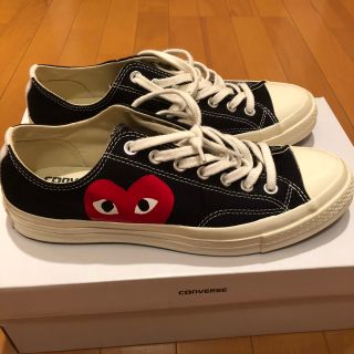 コムデギャルソン(COMME des GARCONS)のコンバース コムデギャルソン ct70  27.5 ブラック たくぞう様専用(スニーカー)