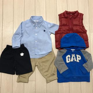 ベビーギャップ(babyGAP)のブランド服 まとめ売り/ 80サイズ向け / 4点+おまけ1点(その他)