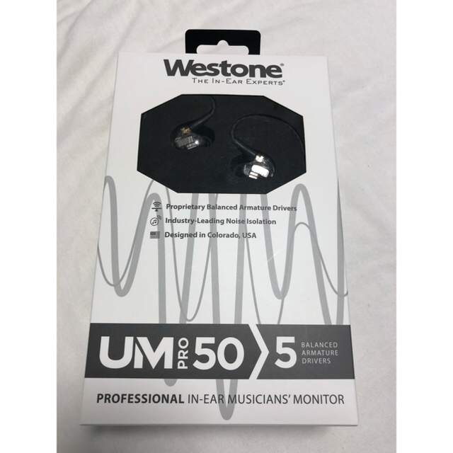 値下げ中 美品 Westone UM Pro 50 Redesignヘッドフォン/イヤフォン