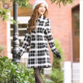 エミリアウィズ チェック ロングコート(レディース)の通販 16点 ...