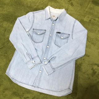 リー(Lee)の最終値下げ 美品 Lee Lugnoncure テチチ デニムシャツ(シャツ/ブラウス(長袖/七分))