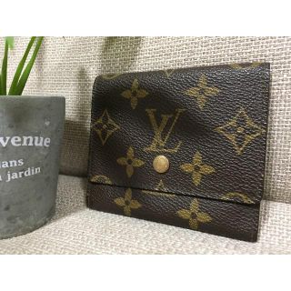 ルイヴィトン(LOUIS VUITTON)のLOUIS  VUITTON ルイヴィトン カードケース モノグラム(名刺入れ/定期入れ)