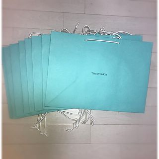 ティファニー(Tiffany & Co.)のティファニー  袋 ショップ袋 8枚セット(ショップ袋)