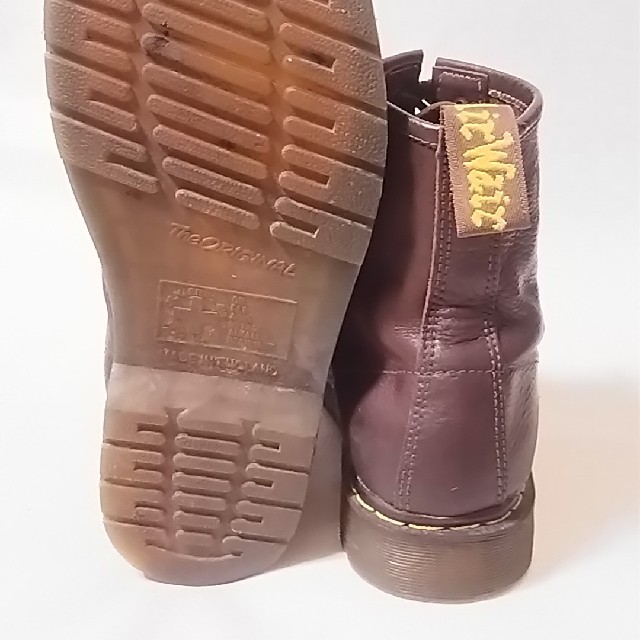 Dr.Martens】Vintage ENGLAND製 牛革 レザースタジャン 品質重視 www