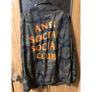 シュプリーム(Supreme)のASSC カモコーチジャケット Lサイズ(ナイロンジャケット)