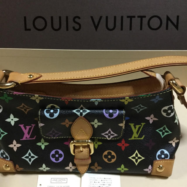 LOUIS VUITTON　ルイヴィトン　マルチカラー　エライザ　ハンドバッグ