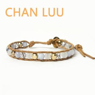 チャンルー(CHAN LUU)の特価ChanLuu天然石シングルラップ ブレスレットBlueLace チャンルー(ブレスレット/バングル)