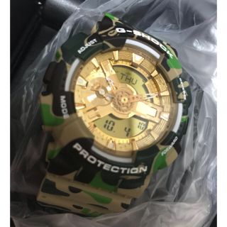 アベイシングエイプ(A BATHING APE)のA BATHING APE® X G-SHOCK GA-110(腕時計(アナログ))