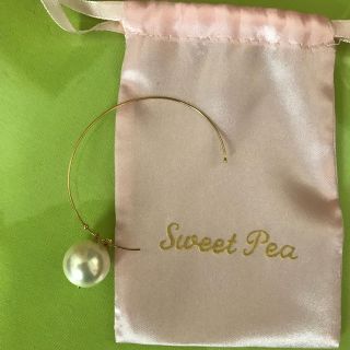 アッシュペーフランス(H.P.FRANCE)のスイートピー sweet pea パール ピアス(ピアス(片耳用))