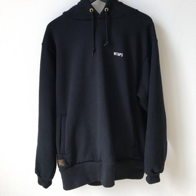 WTAPS ダブルタップス パーカー サイズ:S 22AW クロスボーン フルジップ スウェット パーカー X3.0 / ZIP HOODY / CTPL ブラック 黒 トップス フーディー ルーズシルエット ストリート ミリタリー カジュアル ブランド 【メンズ】【美品】