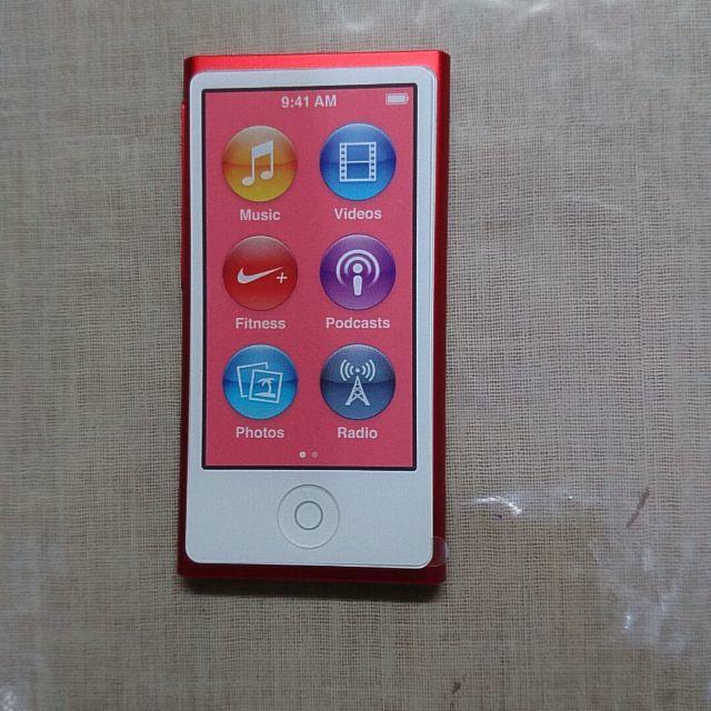 Apple(アップル)のiPod nano 第7世代 スマホ/家電/カメラのオーディオ機器(ポータブルプレーヤー)の商品写真